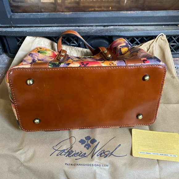 Patricia Nash Darby Tote in Rainforest NEW! Purse Crossbody Bag - Picture 5 of 8